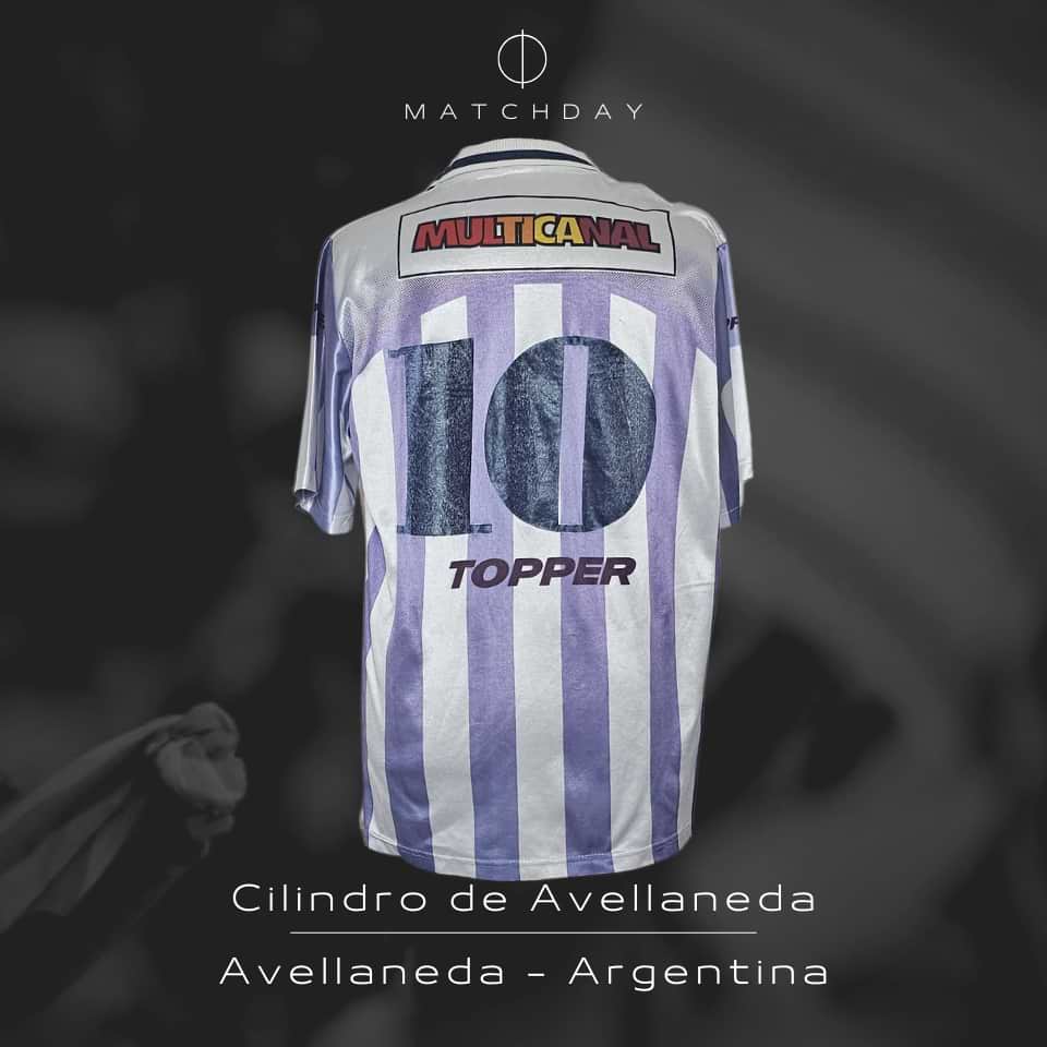 Ruben Capria – Racing Club – Torneo Apertura 1995 – Match Worn - Imagen 5
