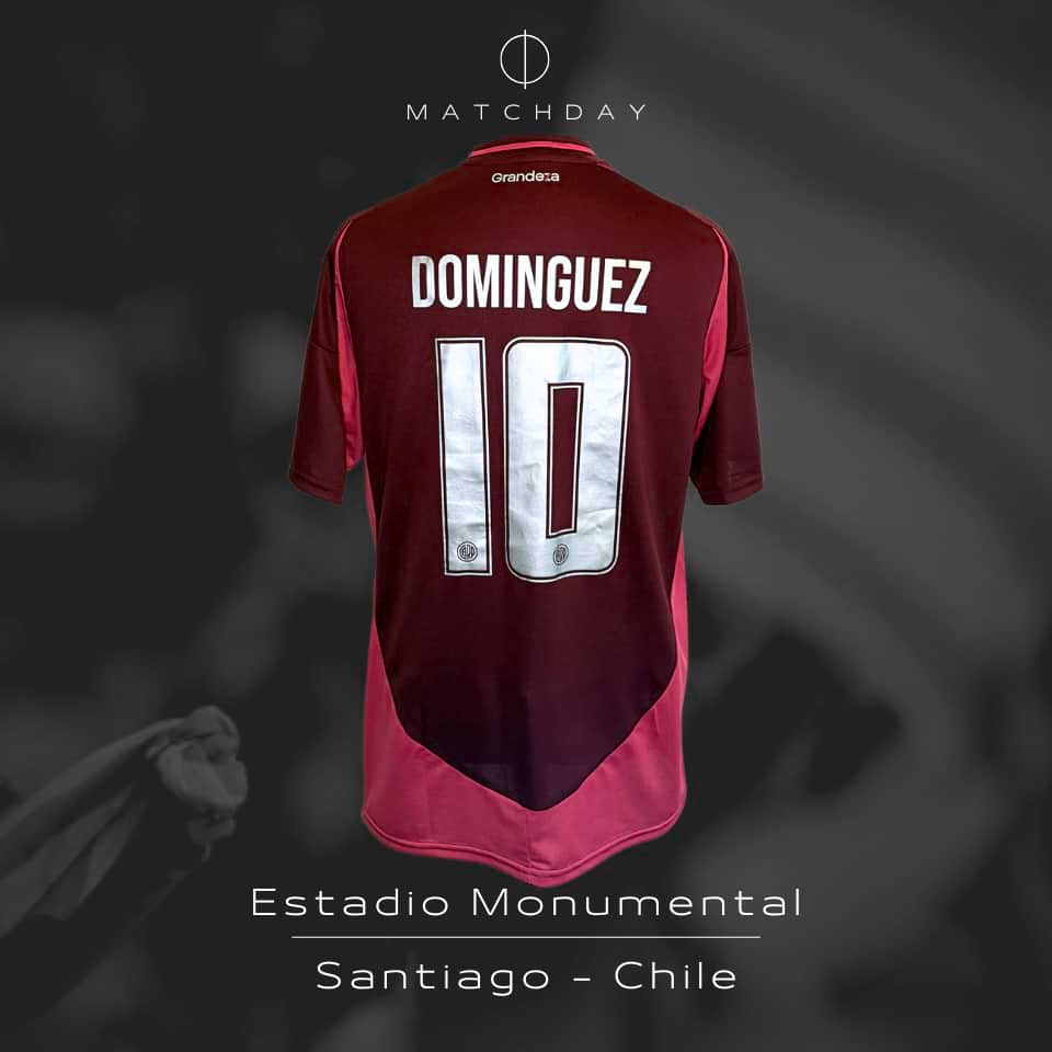 Alejandro Dominguez – River Plate Senior – Leyendas vs Colo Colo – Signed – Video proof – Match Worn - Imagen 5