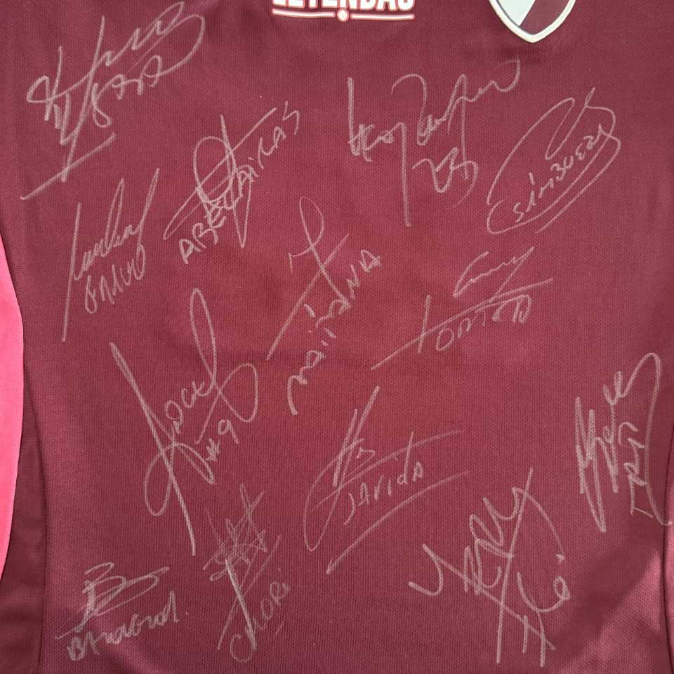 Alejandro Dominguez – River Plate Senior – Leyendas vs Colo Colo – Signed – Video proof – Match Worn - Imagen 15