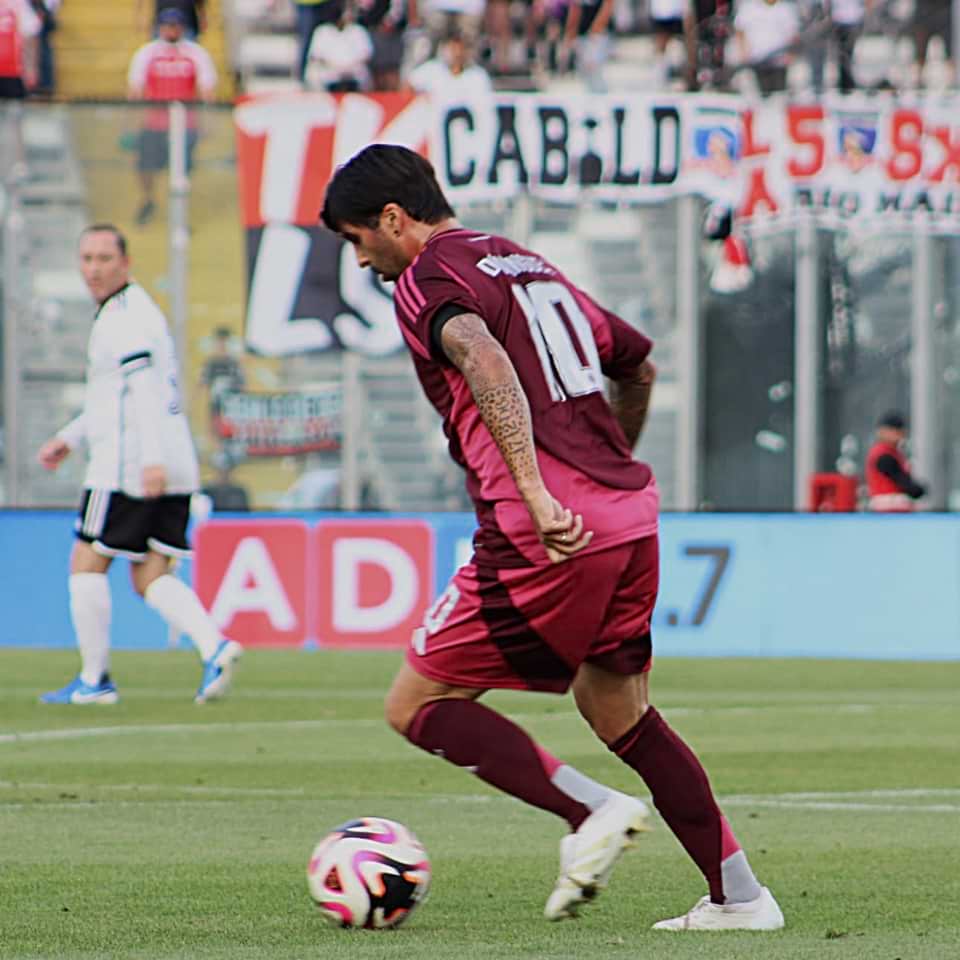 Alejandro Dominguez – River Plate Senior – Leyendas vs Colo Colo – Signed – Video proof – Match Worn - Imagen 24