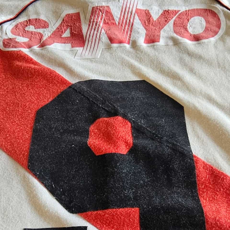 Enzo Francescoli – River Plate – Match worn shirt – Torneo Apertura 1995 - Imagen 14