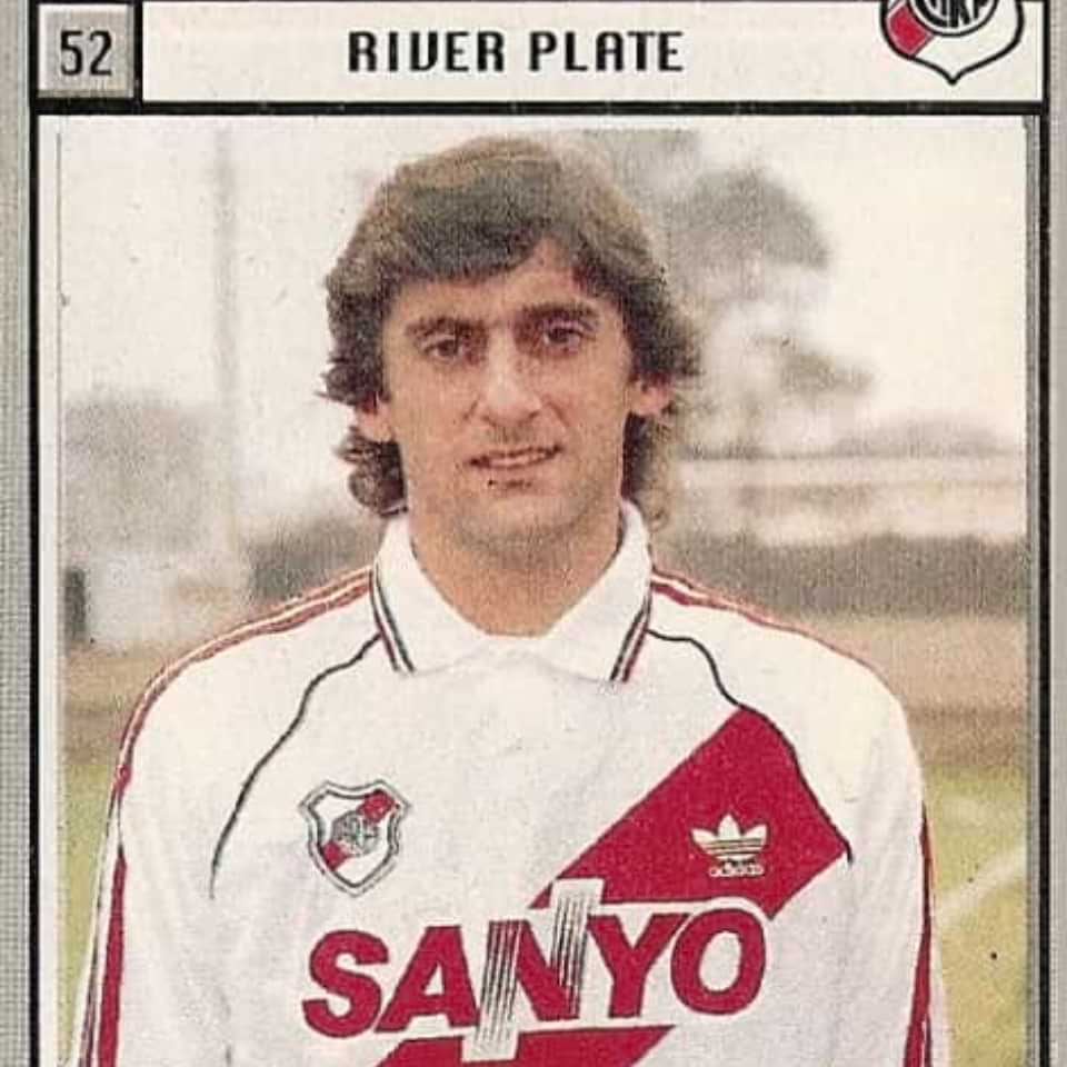 Enzo Francescoli – River Plate – Match worn shirt – Torneo Apertura 1995 - Imagen 19