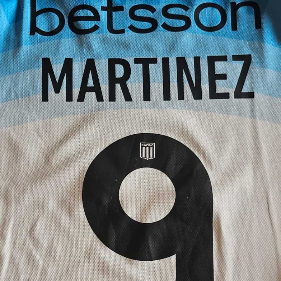 Adrian “Maravilla” Martinez – Racing Club – CLPF – 2024 – Match Worn Unwashed - Imagen 19
