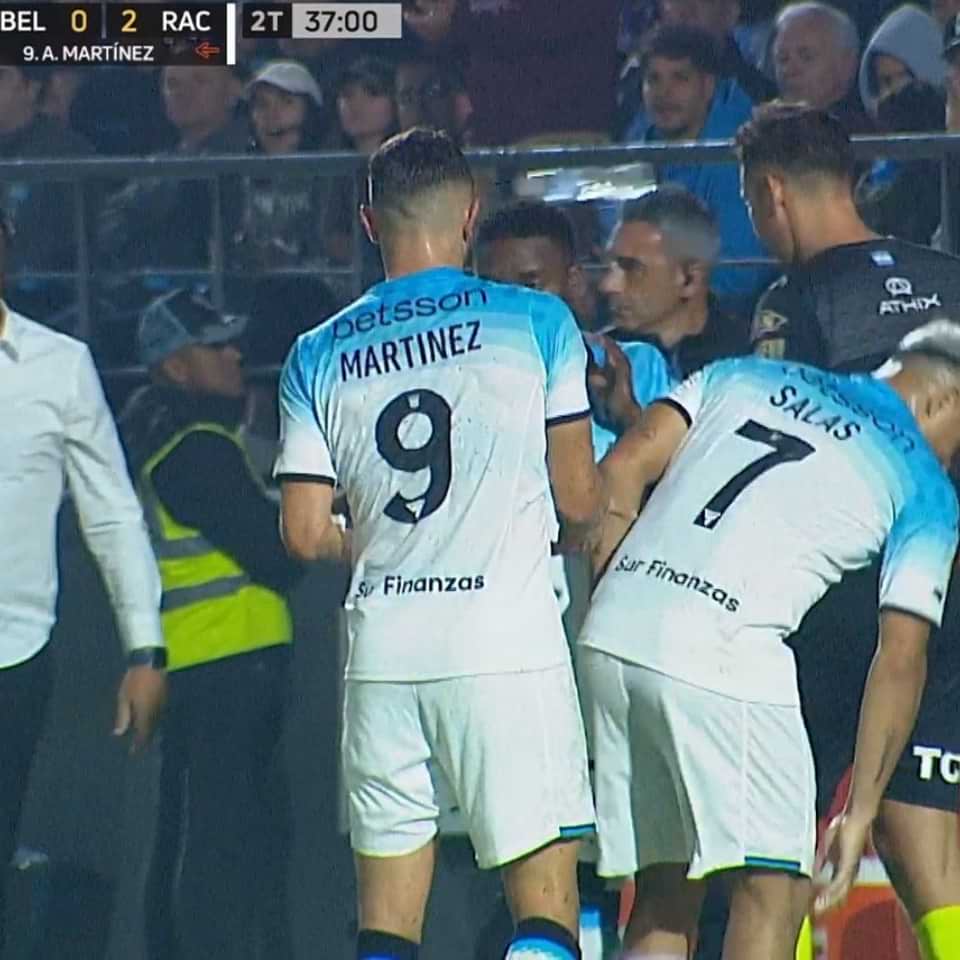 Adrian “Maravilla” Martinez – Racing Club – CLPF – 2024 – Match Worn Unwashed - Imagen 21