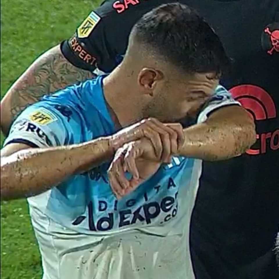 Adrian “Maravilla” Martinez – Racing Club – CLPF – 2024 – Match Worn Unwashed - Imagen 22