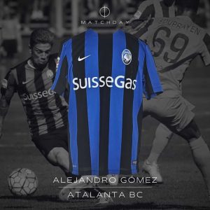 Alejandro "Papu" Gomez - Atalanta - Serie A 2015/16 - Match Worn