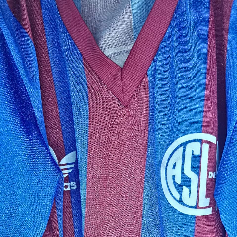 Daniel Riquelme – San Lorenzo – Torneo Primera División 1987/88 – Match Worn - Imagen 6
