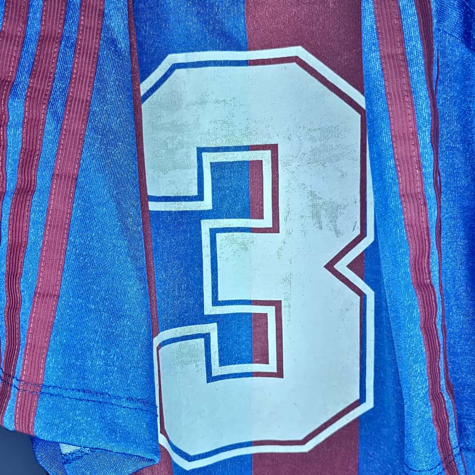 Daniel Riquelme – San Lorenzo – Torneo Primera División 1987/88 – Match Worn - Imagen 7