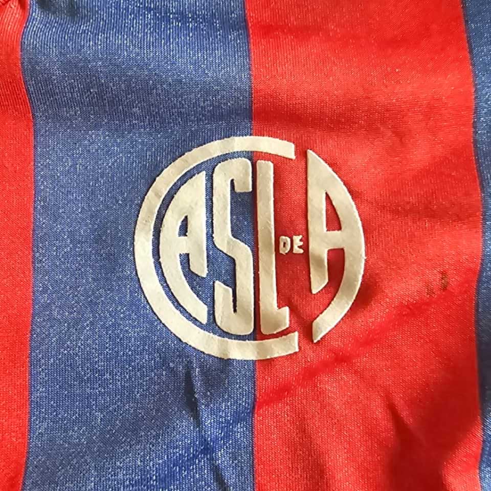 Daniel Riquelme – San Lorenzo – Torneo Primera División 1987/88 – Match Worn - Imagen 8