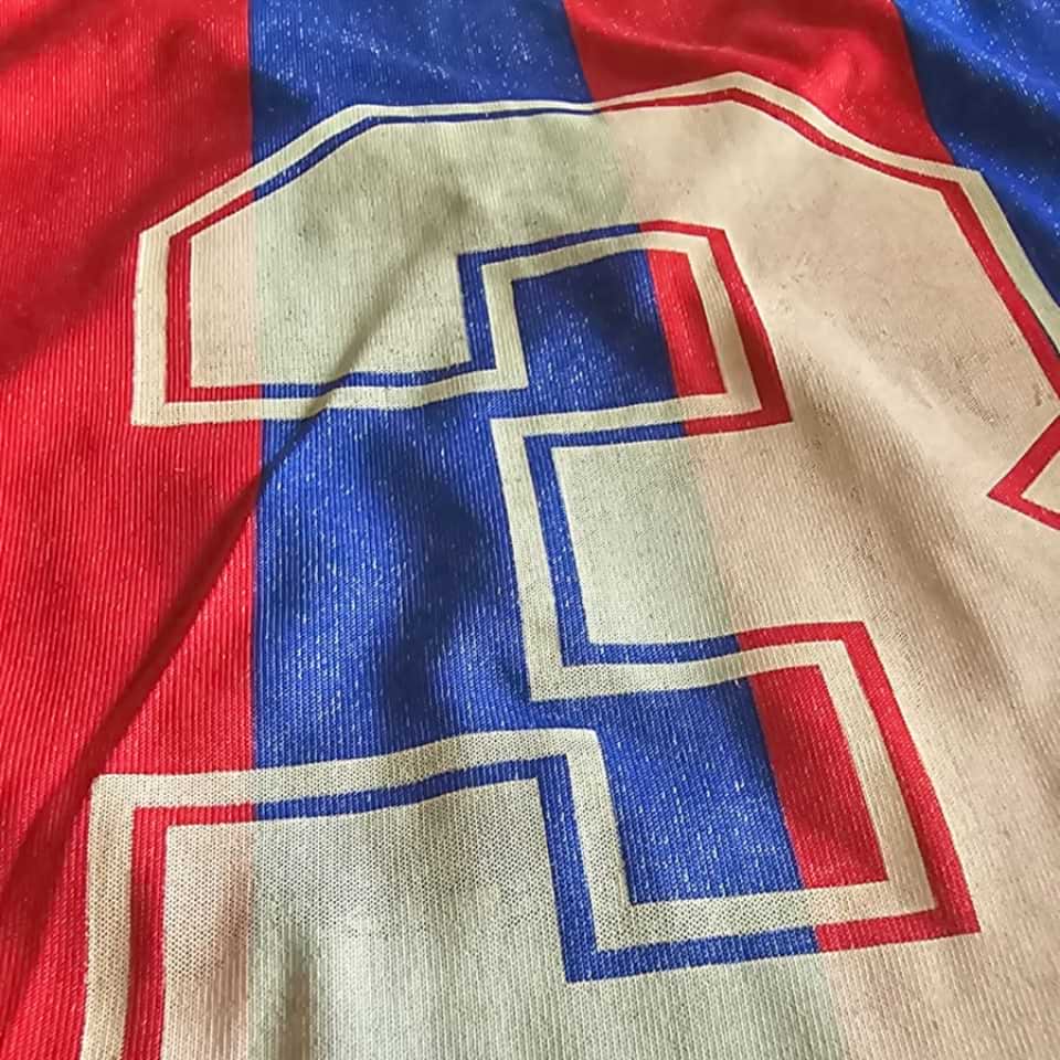 Daniel Riquelme – San Lorenzo – Torneo Primera División 1987/88 – Match Worn - Imagen 13
