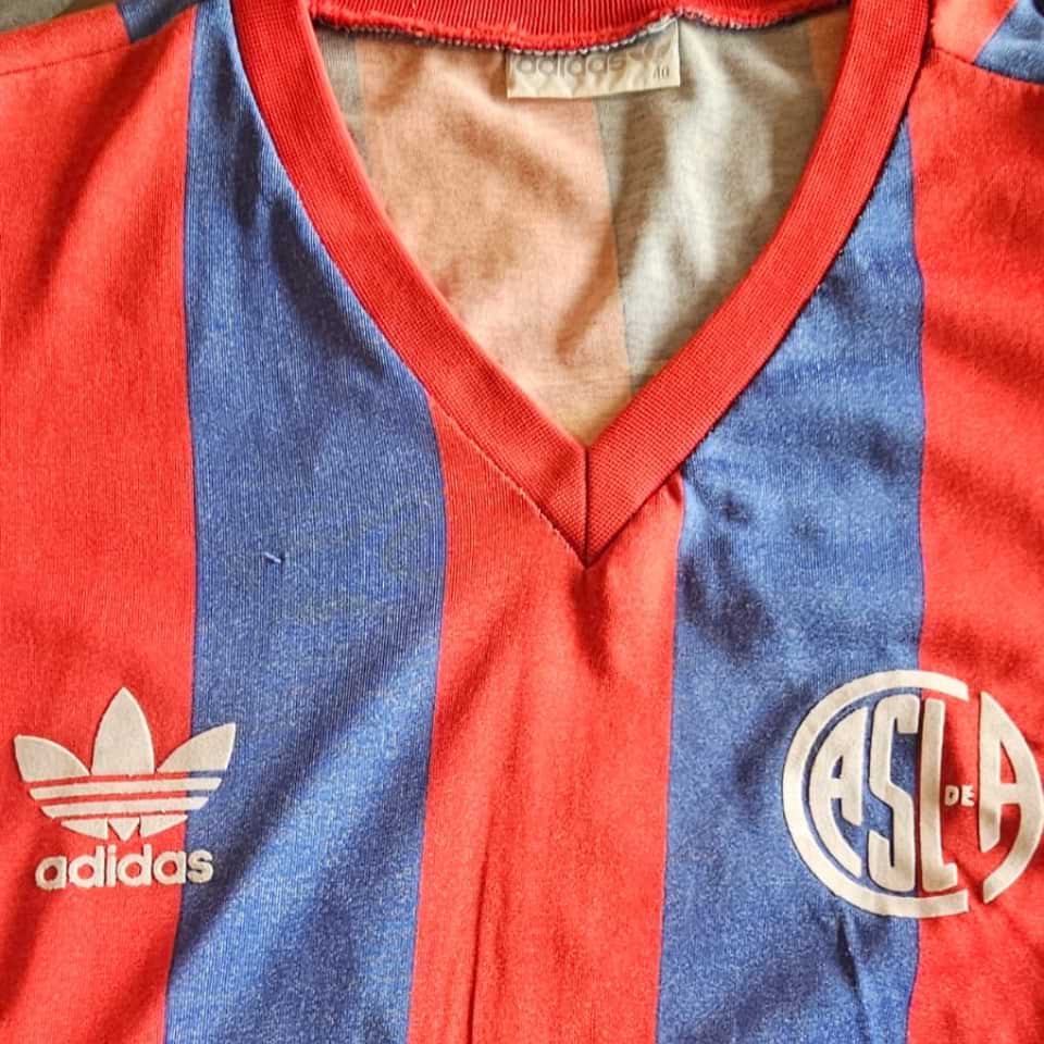 Daniel Riquelme – San Lorenzo – Torneo Primera División 1987/88 – Match Worn - Imagen 15