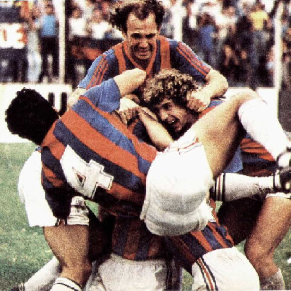 Daniel Riquelme – San Lorenzo – Torneo Primera División 1987/88 – Match Worn - Imagen 18