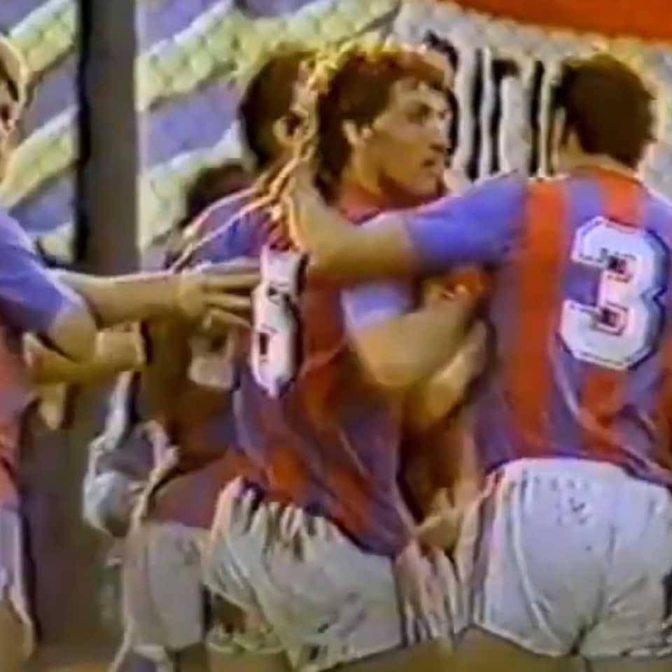 Daniel Riquelme – San Lorenzo – Torneo Primera División 1987/88 – Match Worn - Imagen 20