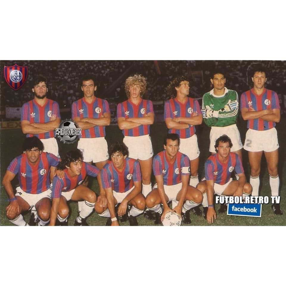 Daniel Riquelme – San Lorenzo – Torneo Primera División 1987/88 – Match Worn - Imagen 21