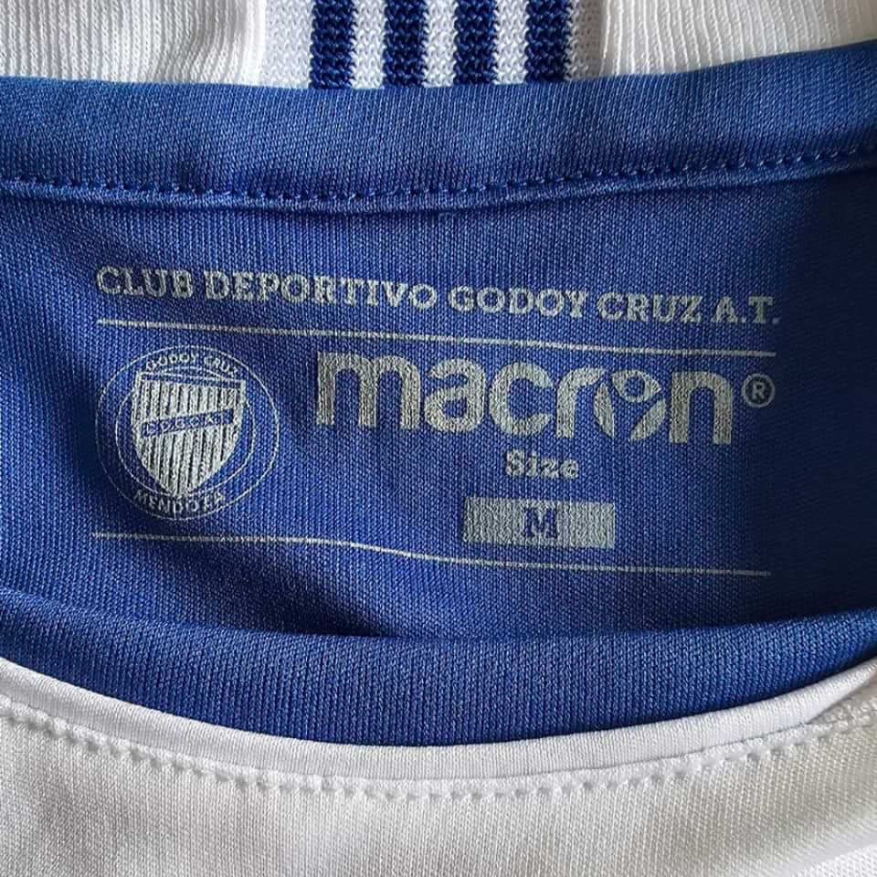 Luciano Abecasis – Godoy Cruz – Campeonato Primera División 2018 – MATCH WORN - Imagen 15