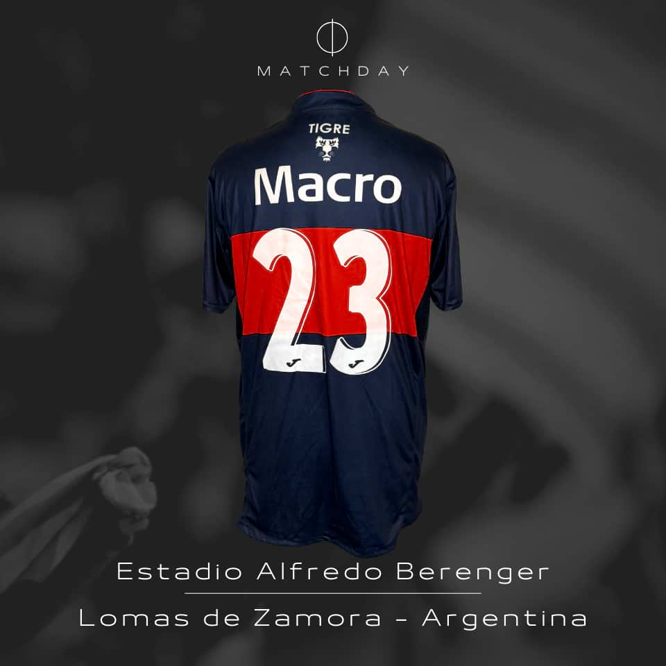 Gastón Bojanich – Tigre – Campeonato Primera División 2017 – MATCH WORN - Imagen 5