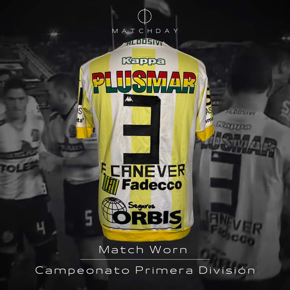 Franco Canever – Aldosivi – Campeonato Primera División 2015 – MATCH WORN - Imagen 3
