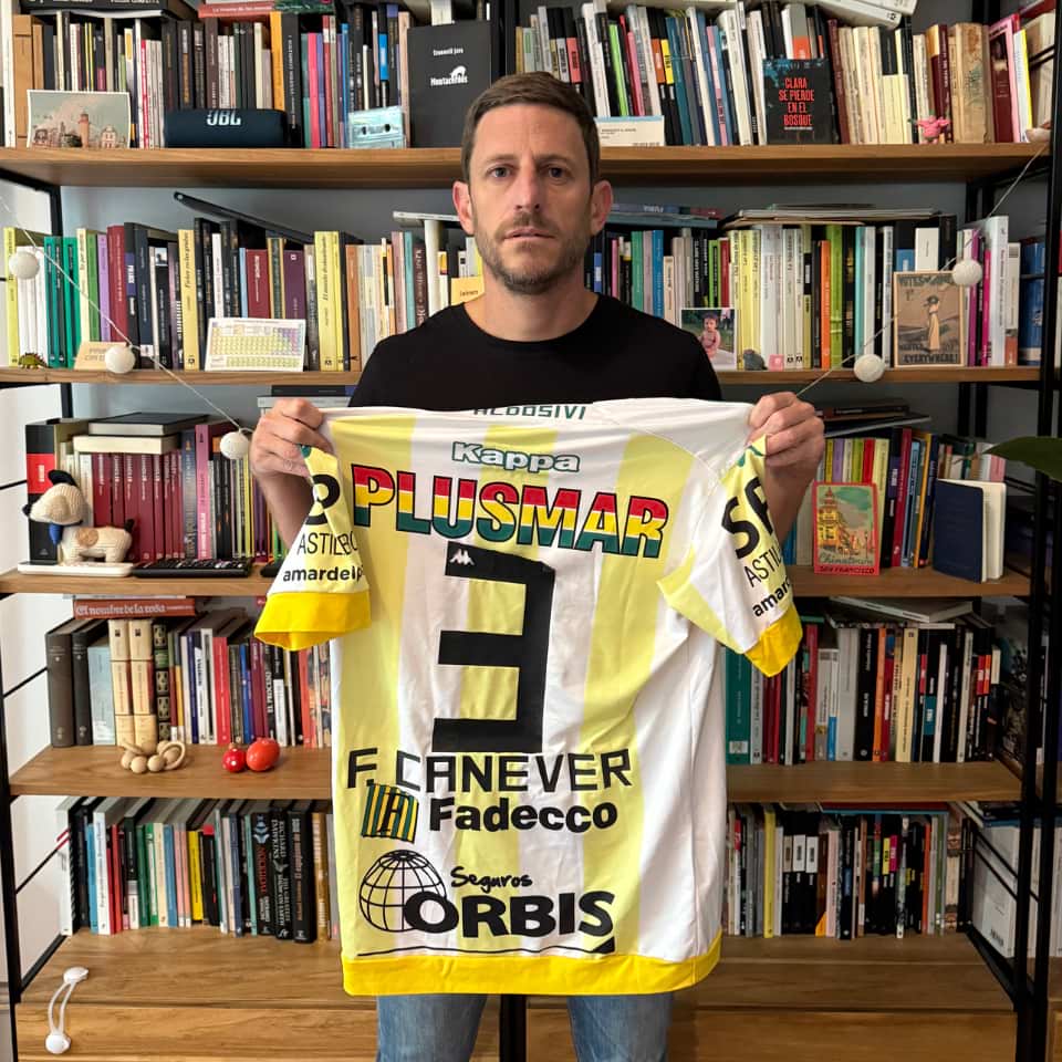 Franco Canever – Aldosivi – Campeonato Primera División 2015 – MATCH WORN - Imagen 6