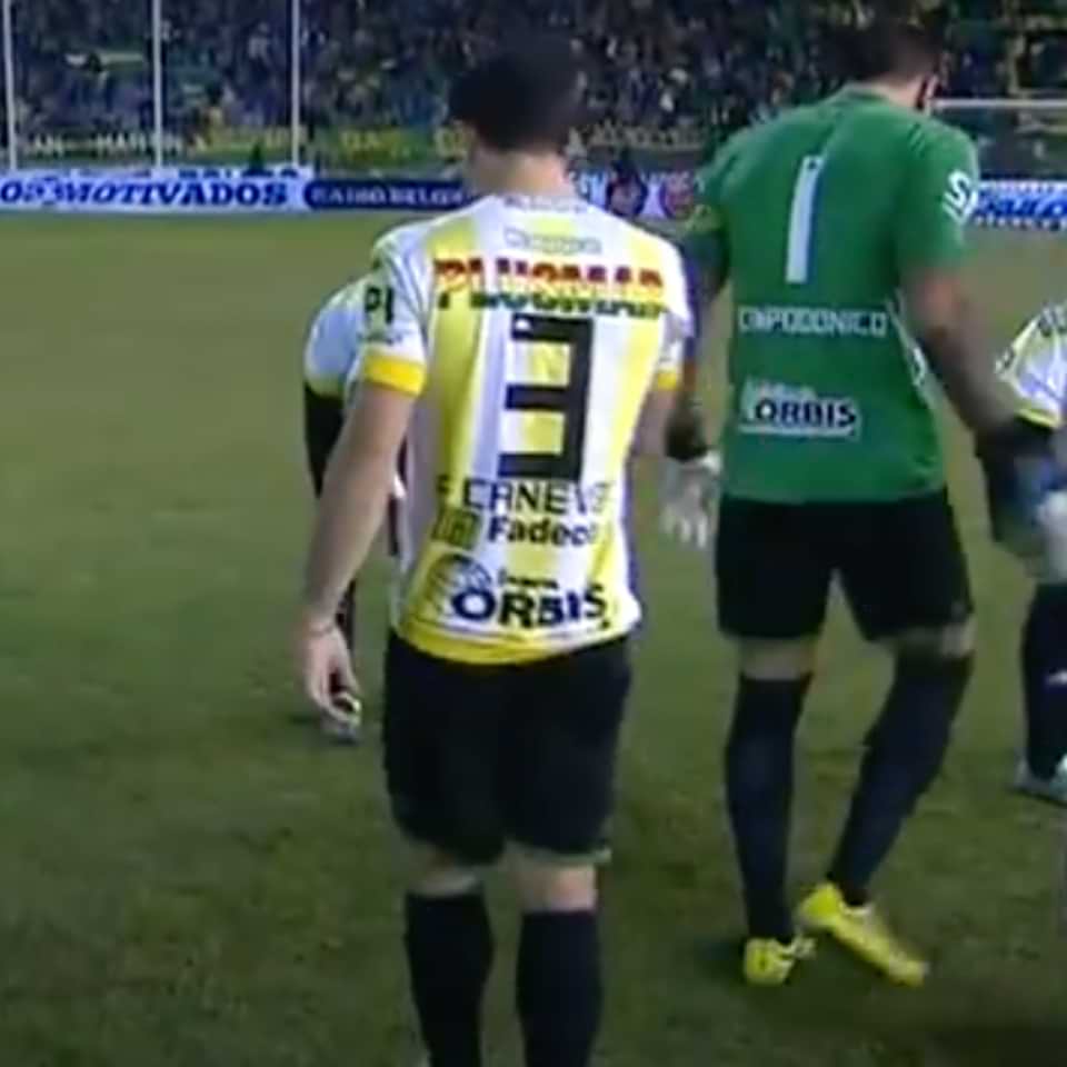 Franco Canever – Aldosivi – Campeonato Primera División 2015 – MATCH WORN - Imagen 12