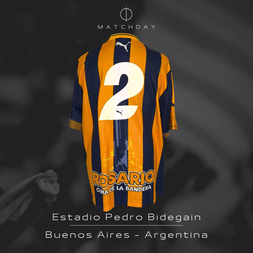 Mauro Cetto – Rosario Central – Torneo Apertura 2001 – MATCH WORN - Imagen 5