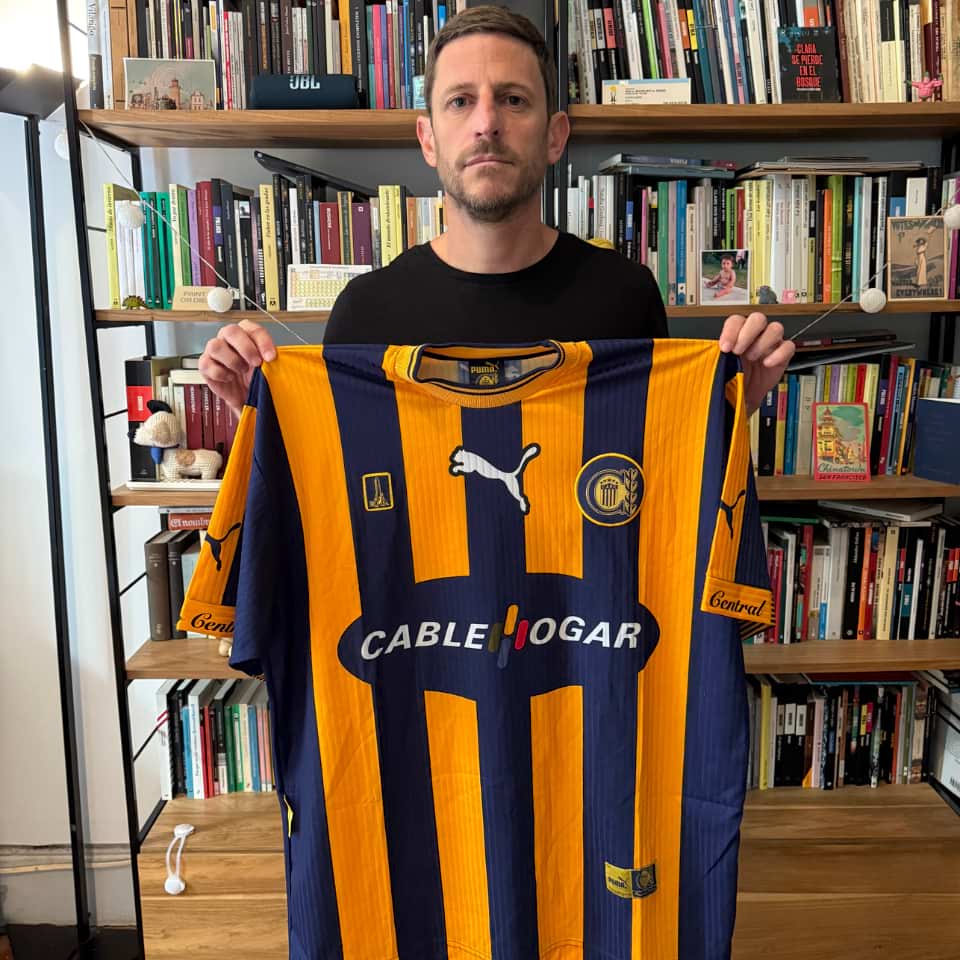 Mauro Cetto – Rosario Central – Torneo Apertura 2001 – MATCH WORN - Imagen 6