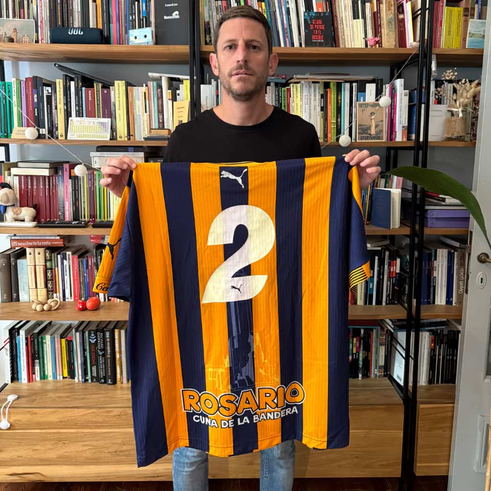 Mauro Cetto – Rosario Central – Torneo Apertura 2001 – MATCH WORN - Imagen 7