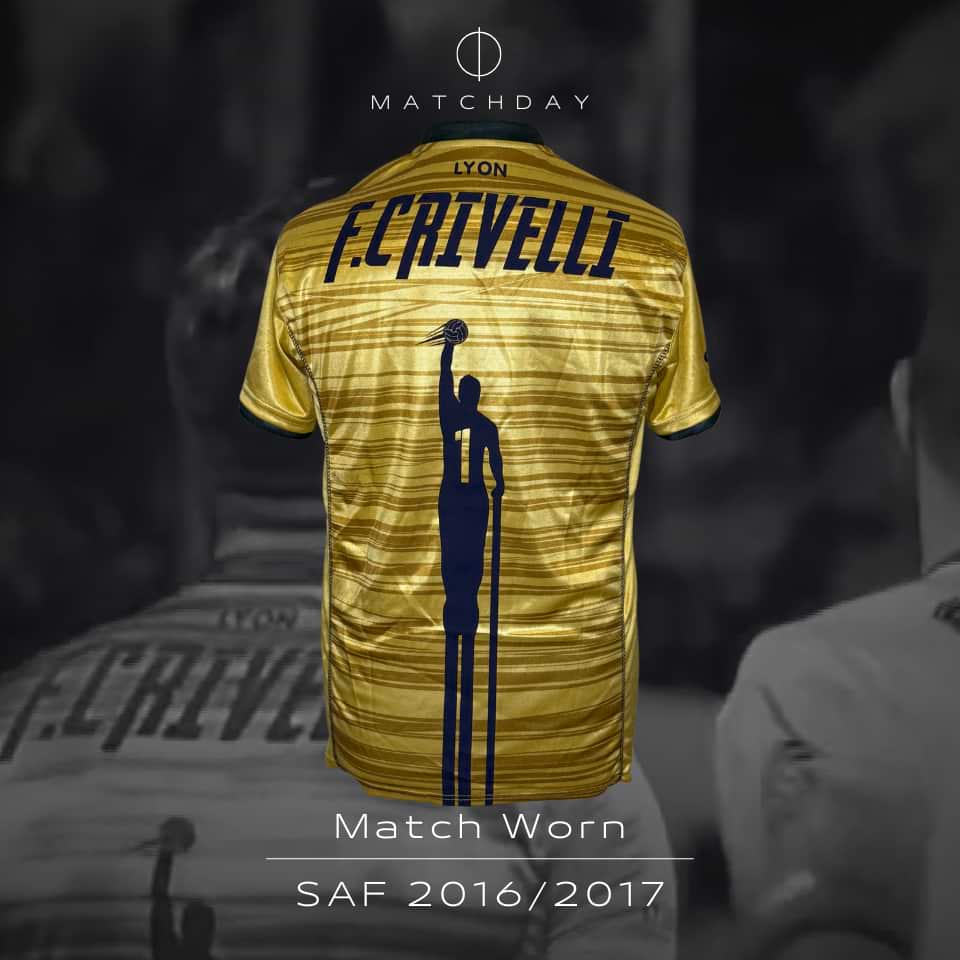 Federico Crivelli – Temperley – Campeonato Primera División 2016 – MATCH WORN - Imagen 3