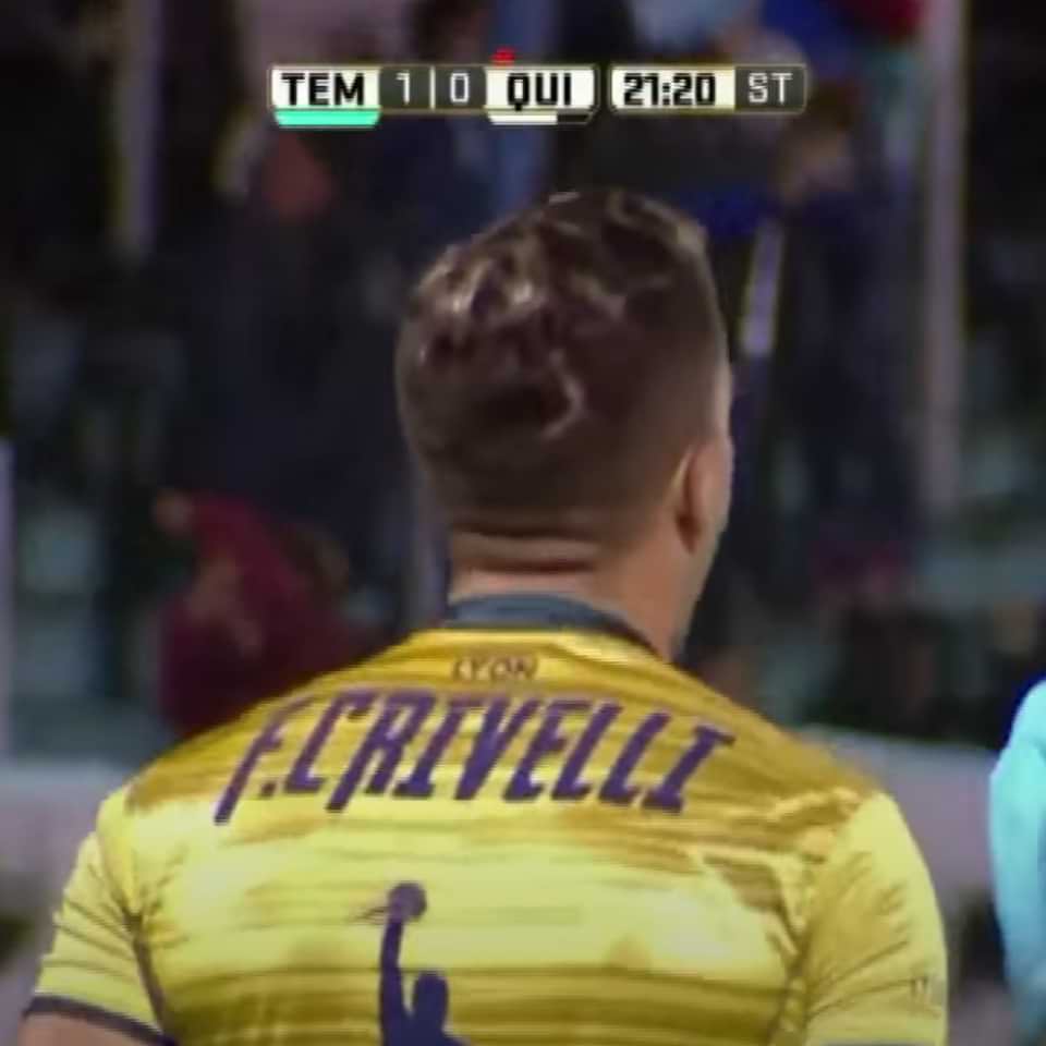 Federico Crivelli – Temperley – Campeonato Primera División 2016 – MATCH WORN - Imagen 11