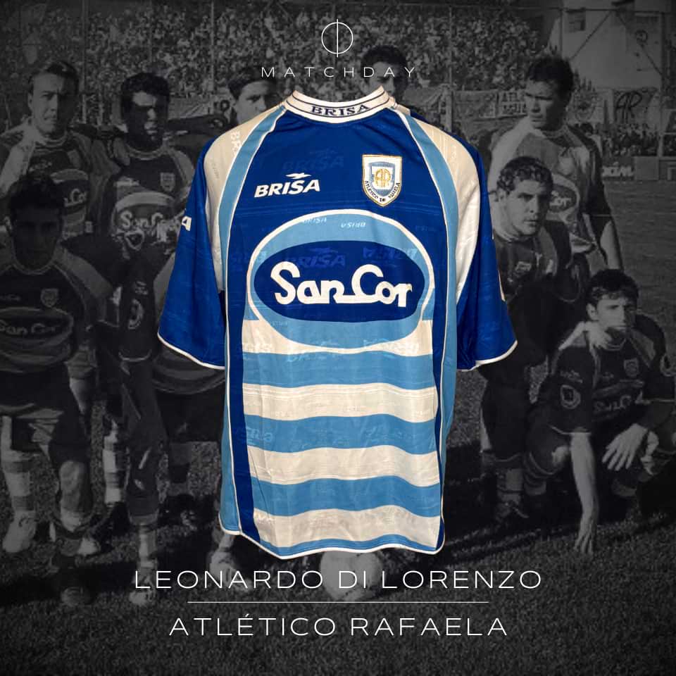 Leonardo Di Lorenzo – Atlético Rafaela – Clausura 2004 – MATCH WORN