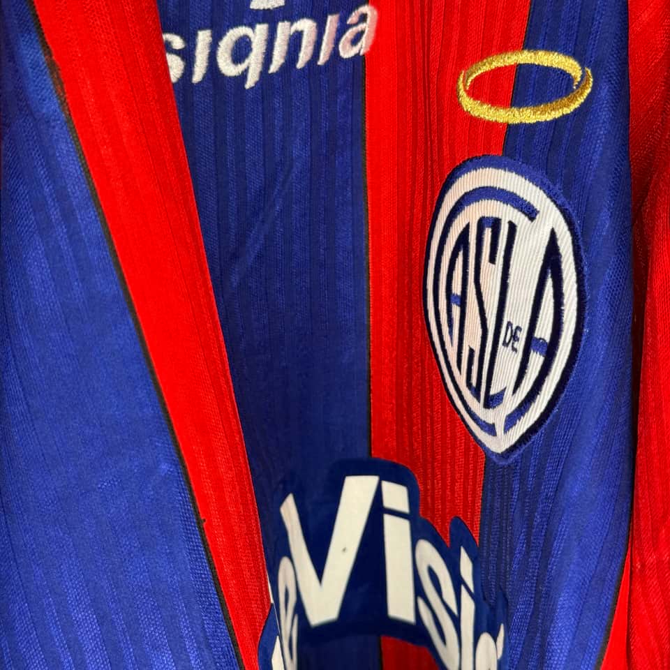 Leonardo Di Lorenzo – San Lorenzo – Torneo Clausura 2001 – MATCH WORN - Imagen 7