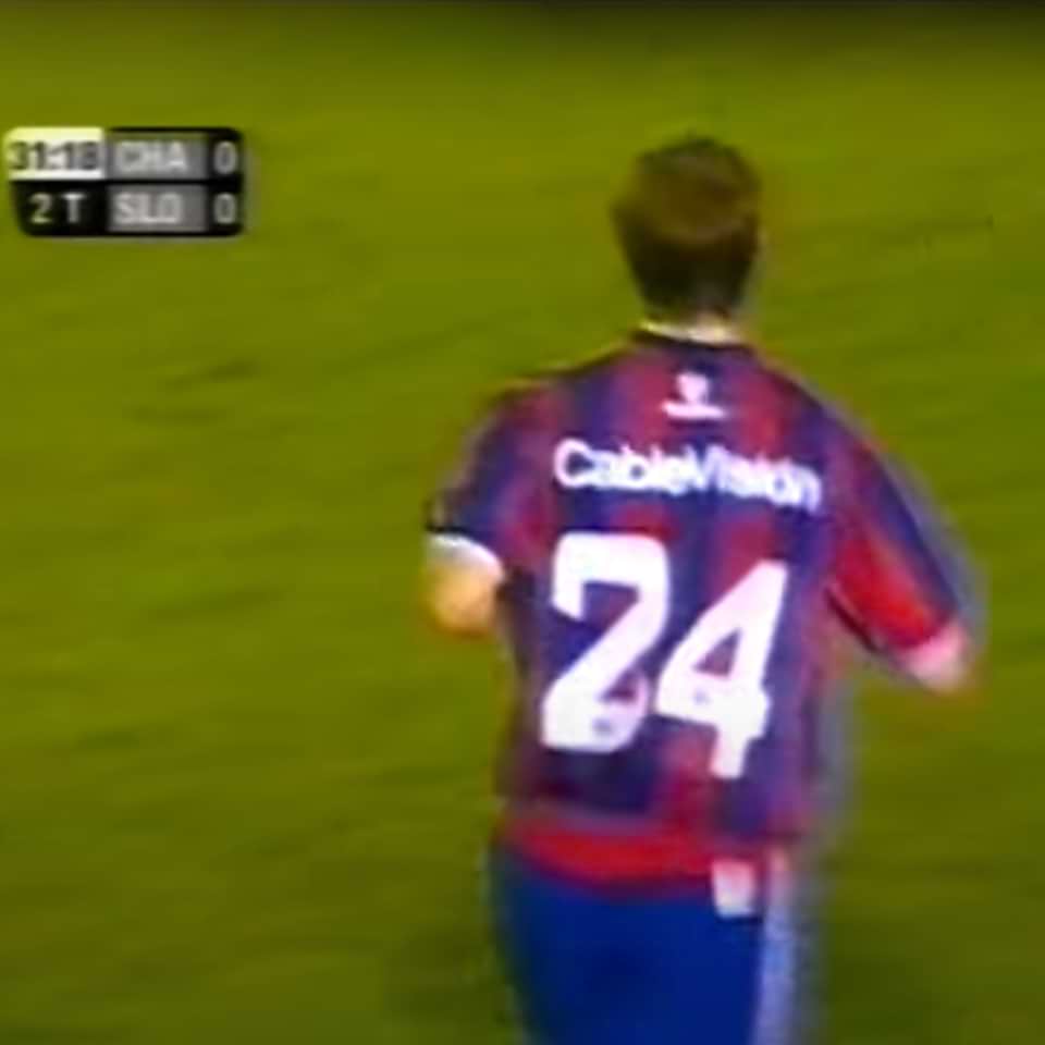 Leonardo Di Lorenzo – San Lorenzo – Torneo Clausura 2001 – MATCH WORN - Imagen 11