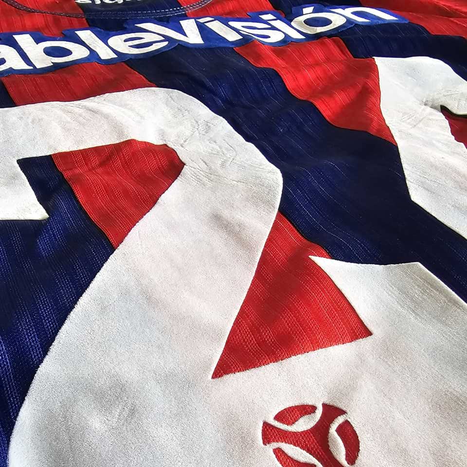 Leonardo Di Lorenzo – San Lorenzo – Torneo Clausura 2001 – MATCH WORN - Imagen 22