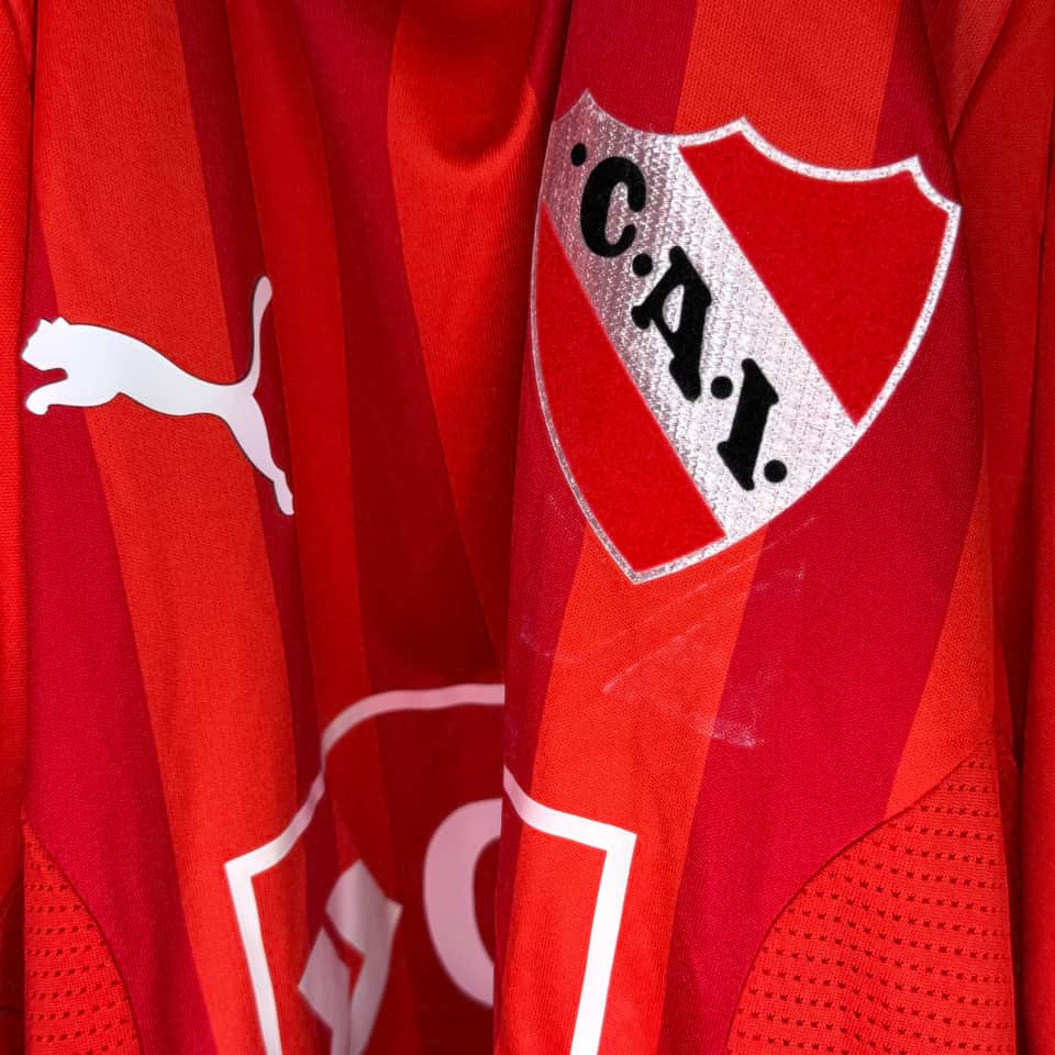 Emiliano Papa – Independiente – Campeonato Primera División 2015 – MATCH WORN - Imagen 7