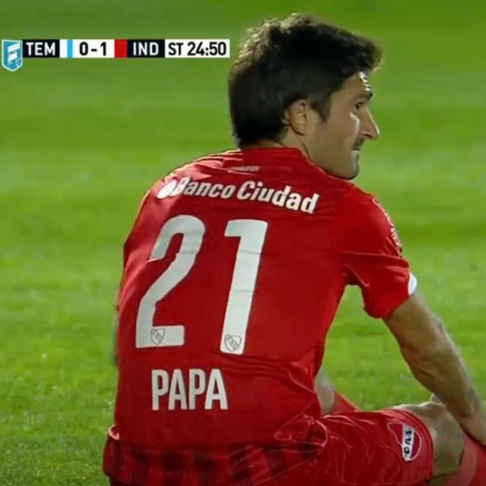 Emiliano Papa – Independiente – Campeonato Primera División 2015 – MATCH WORN - Imagen 9
