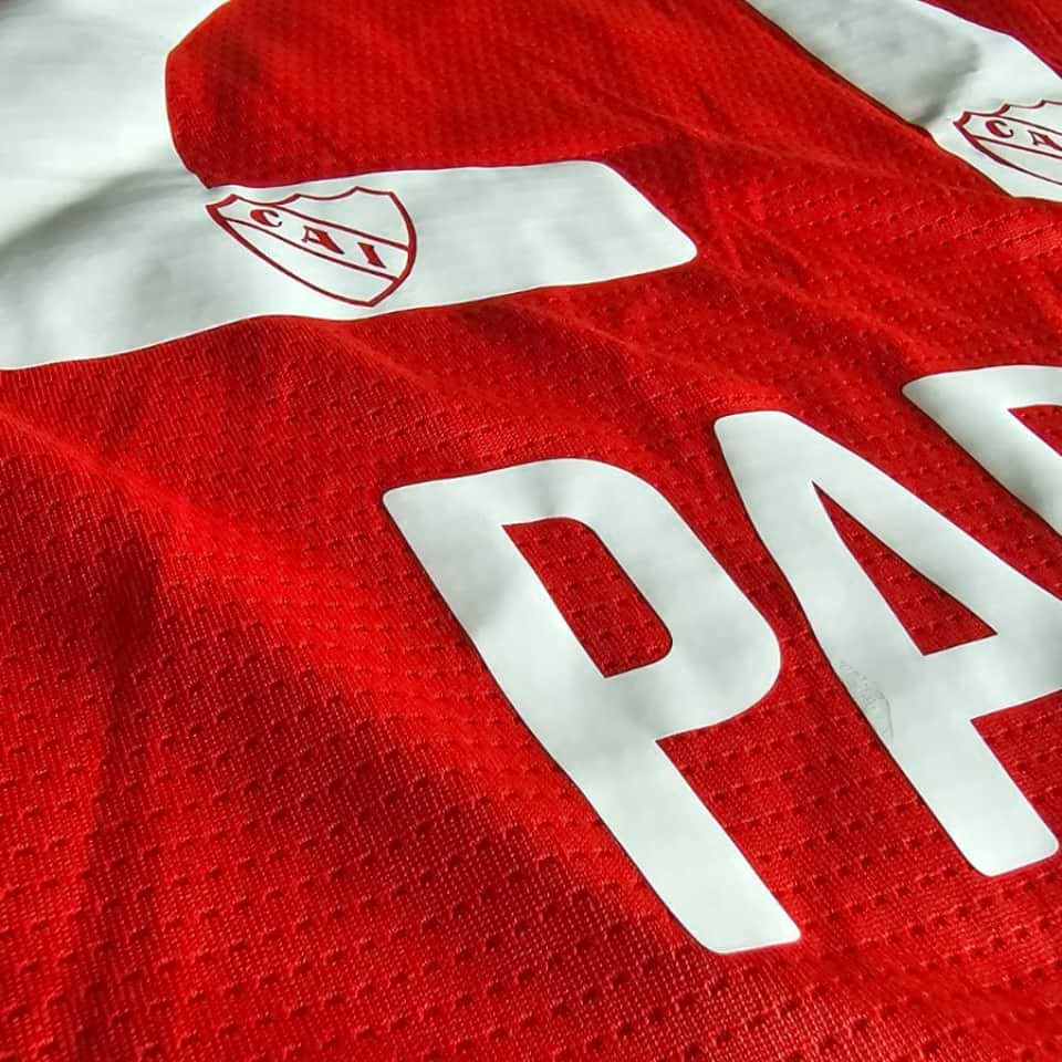 Emiliano Papa – Independiente – Campeonato Primera División 2015 – MATCH WORN - Imagen 19