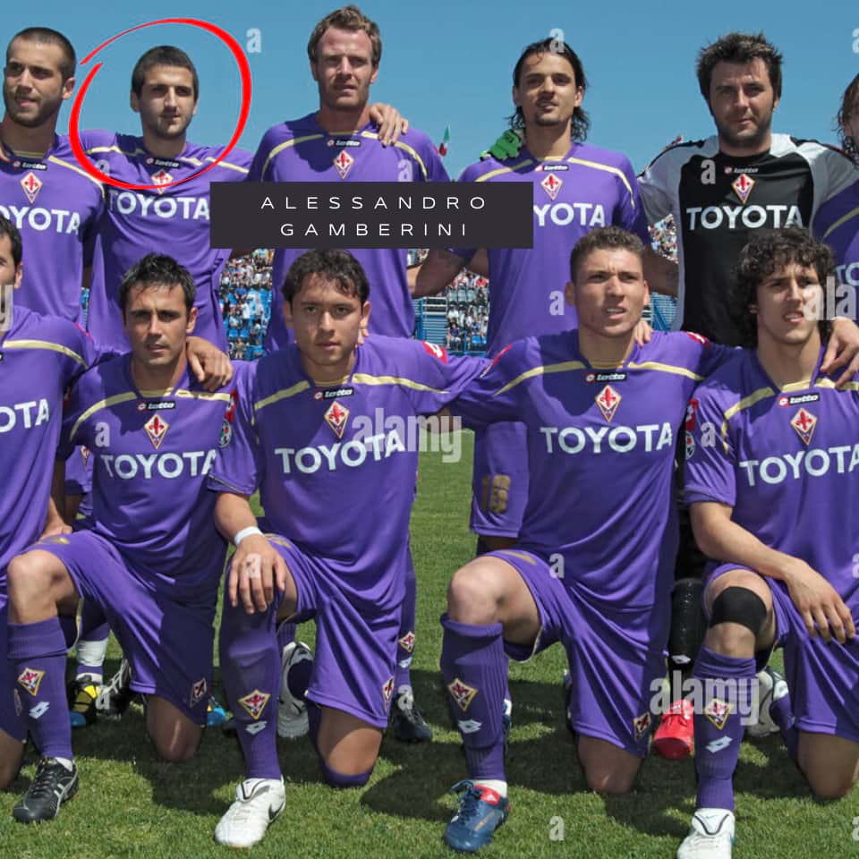 Alessandro Gamberini – ACF Fiorentina FIFA GAME 2010 – MATCH WORN - Imagen 13