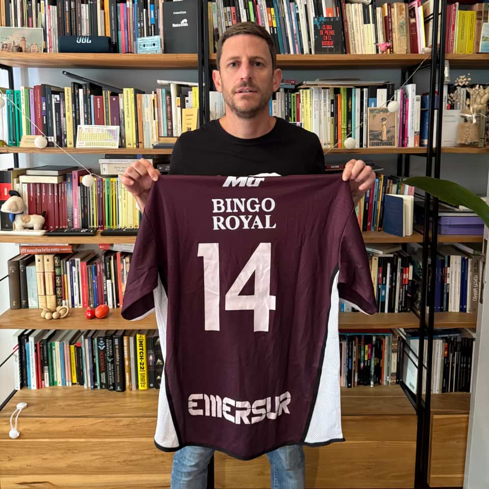 Gabriel Iribarren – Lanús – Torneo Clausura 2004 – MATCH WORN - Imagen 6