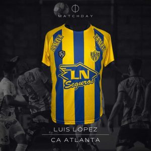 Luis López - Atlanta - Nacional B 2019/20 - Utilería