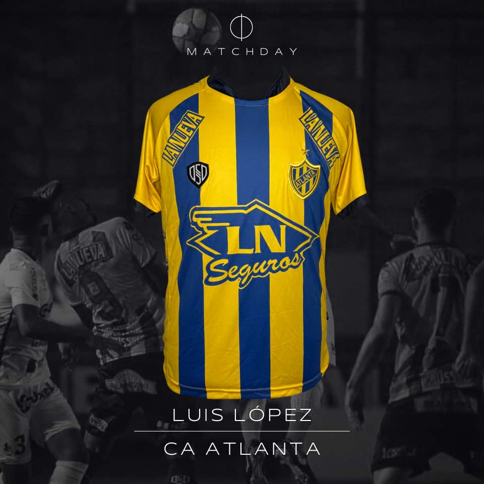 Luis López – Atlanta – Nacional B 2019/20 – Utilería