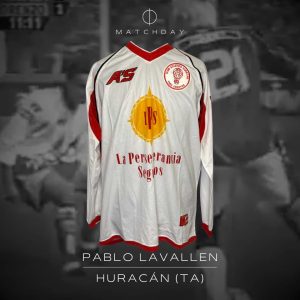 Pablo Lavallén - Huracán de Tres Arroyos - Torneo Clausura 2005 - MATCH WORN