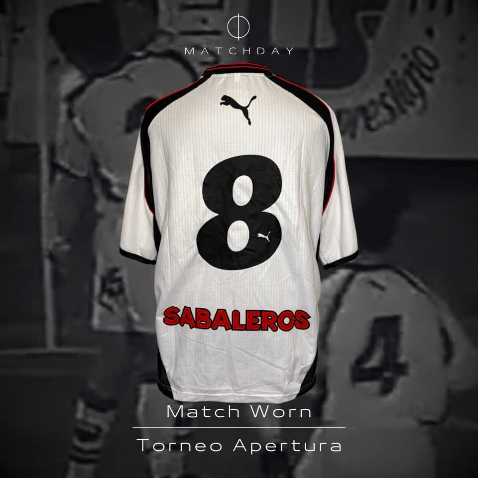 Martin Romagnoli – Colón – Torneo Apertura 2000 – MATCH WORN - Imagen 3