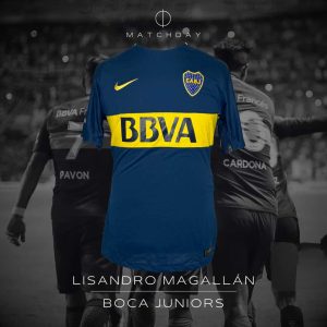 Lisandro Magallán - Boca Juniors - Campeonato Primera División 2018 - MATCH WORN