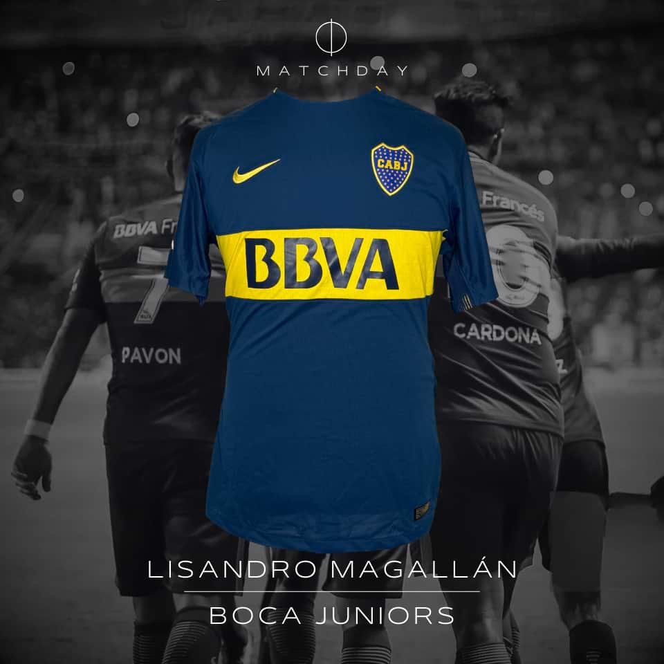 Lisandro Magallán – Boca Juniors – Campeonato Primera División 2018 – MATCH WORN