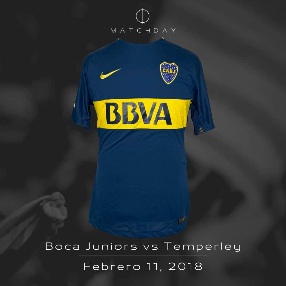 Lisandro Magallán – Boca Juniors – Campeonato Primera División 2018 – MATCH WORN - Imagen 4