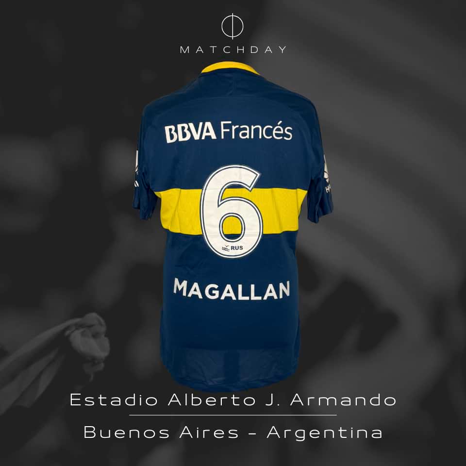 Lisandro Magallán – Boca Juniors – Campeonato Primera División 2018 – MATCH WORN - Imagen 5