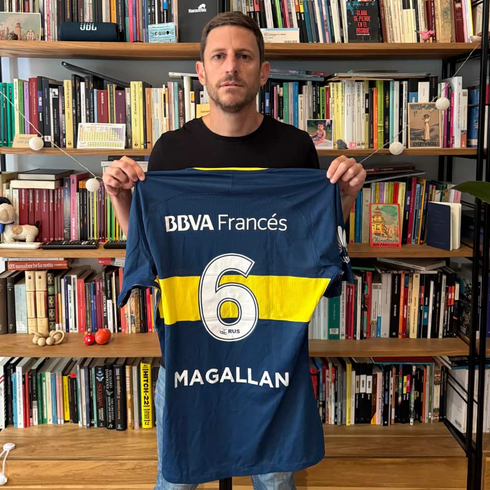 Lisandro Magallán – Boca Juniors – Campeonato Primera División 2018 – MATCH WORN - Imagen 8