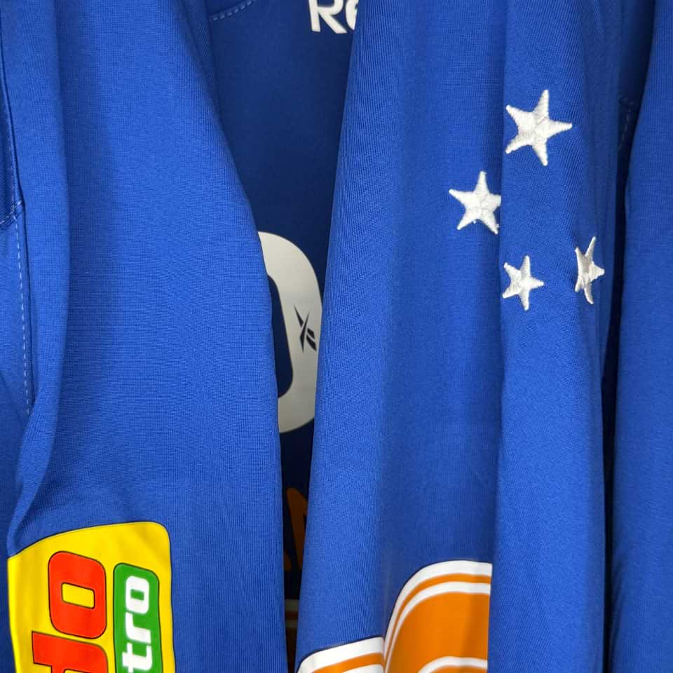 Walter Montillo – Cruzeiro – Campeonato Brasileiro Serie A 2010 – MATCH WORN - Imagen 7