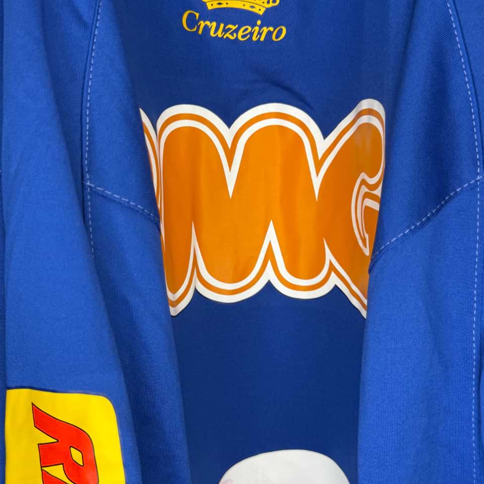 Walter Montillo – Cruzeiro – Campeonato Brasileiro Serie A 2010 – MATCH WORN - Imagen 8