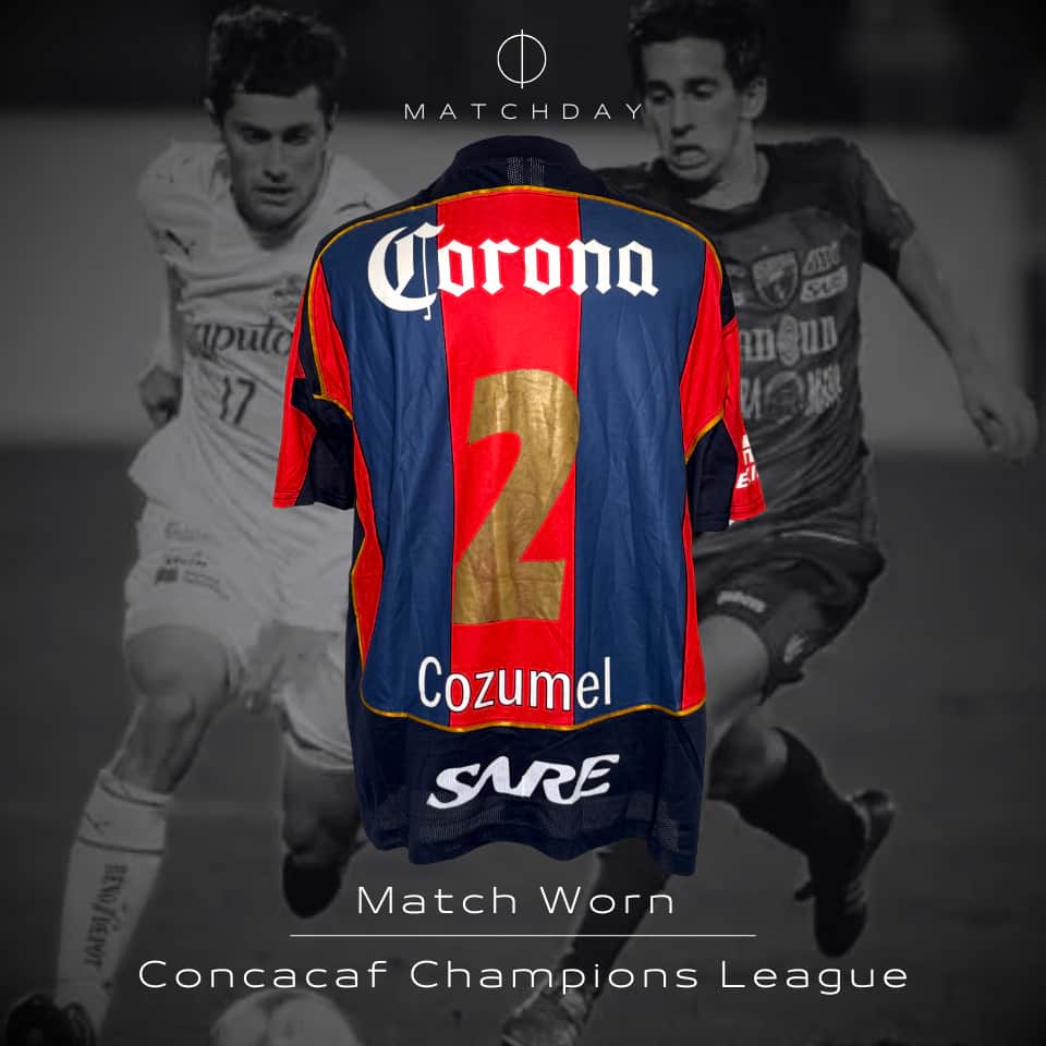 Javier Mustafá – Atlante FC – Concacaf Champions League 2008 – MATCH WORN - Imagen 3