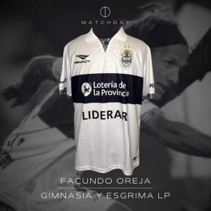 Facundo Oreja - Gimnasia Esgrima La Plata - Temporada 2018 - Utilería